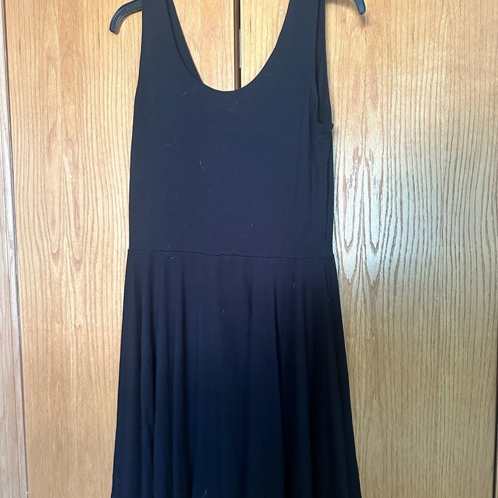 Cynthia Rowley‎ Black Cotton Jersey Dress